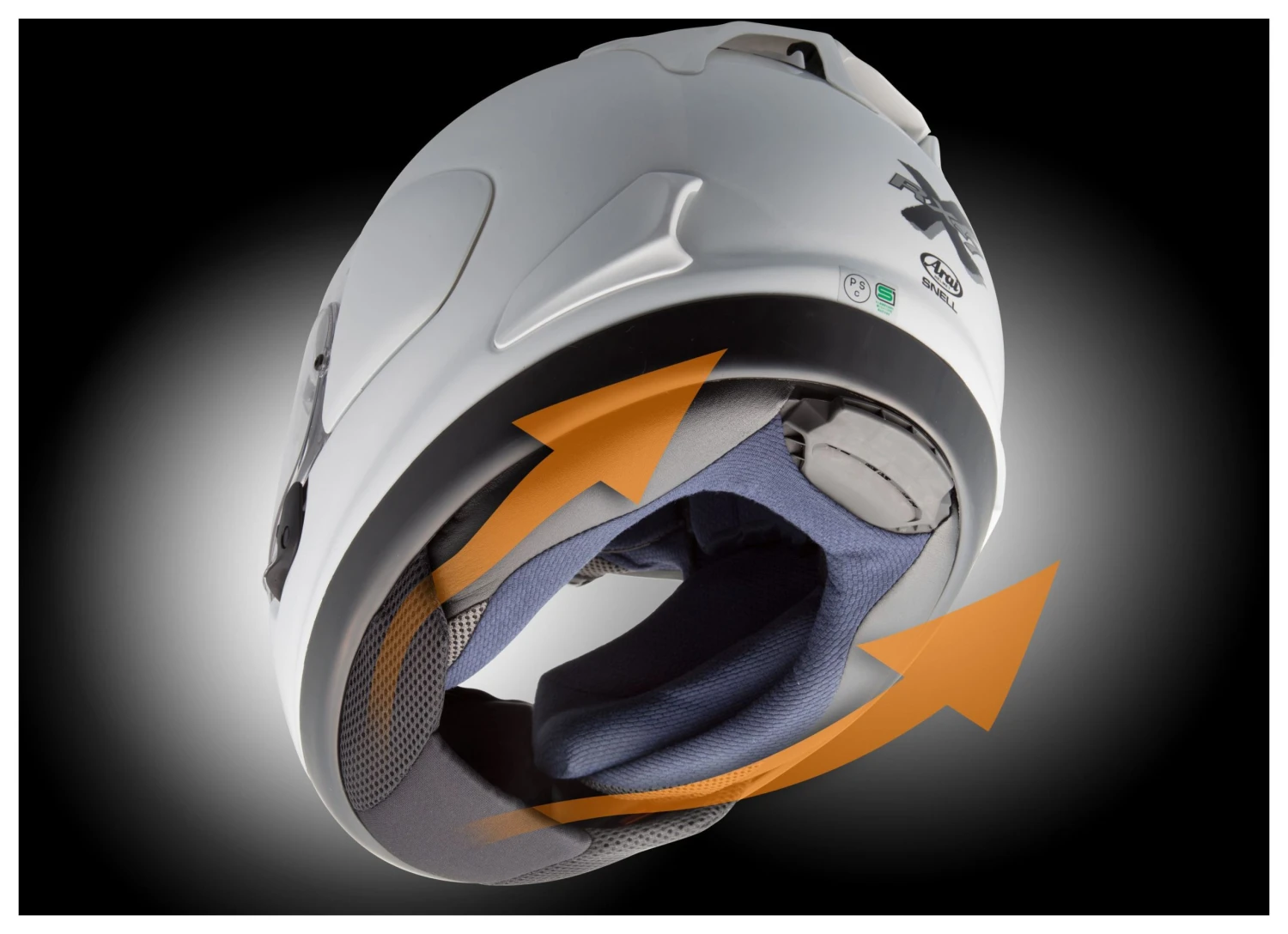 Arai Helmets Full Face Arai Corsair X Helmet 10 Arai Helmets Full Face Arai Corsair X Helmet - Image 10