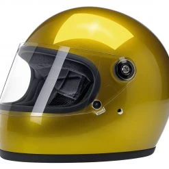 Biltwell Apparel Full Face Biltwell Gringo S ECE Helmet -Helmets Sale 2024 biltwell gringo sece helmet metallic yukon gold 1