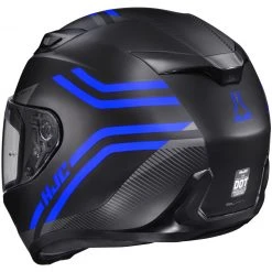 HJC Helmets Full Face HJC I10 Strix Helmet -Helmets Sale 2024 hj ci10 strix helmet black blue 1