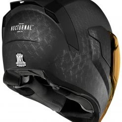 Full Face Icon Airflite Nocturnal Helmet -Helmets Sale 2024 icon airflite nocturnal helmet black 5 scaled