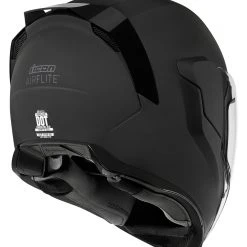 Full Face Icon Airflite Rubatone Helmet -Helmets Sale 2024 icon airflite rubatone helmet black 8