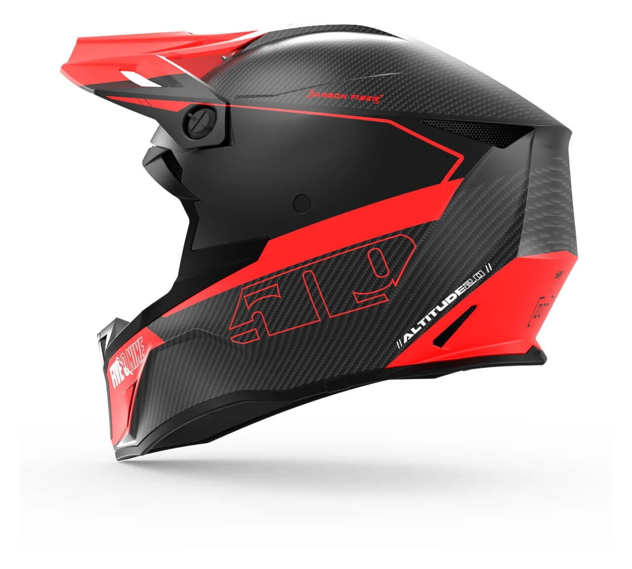 509 Altitude 2.0 Carbon 3K Hi-Flow Helmet 3 509 Altitude 2.0 Carbon 3K Hi-Flow Helmet - Image 3