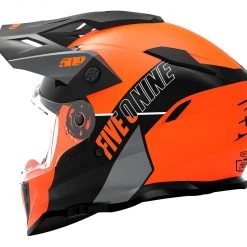 Riding Gear 509 Delta R3L Ignite Snow Helmet - Electric Shield -Helmets Sale 2024 509 delta r3 ignite helmet orange grey 5