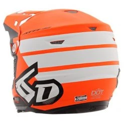 6D Helmets 6D Youth ATR-2Y Stripe Helmet -Helmets Sale 2024 6 d youth atr2 y stripe helmet orange 2