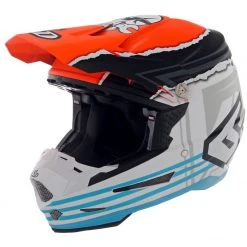 6D Helmets 6D Youth ATR-2Y Danger Boy Helmet -Helmets Sale 2024 6 datr2 danger boy helmet white orange blue