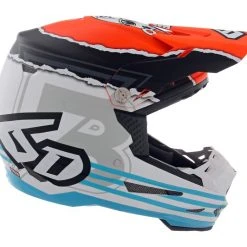 6D Helmets 6D ATR-2 Danger Boy Helmet -Helmets Sale 2024 6 datr2 danger boy helmet white orange blue 6