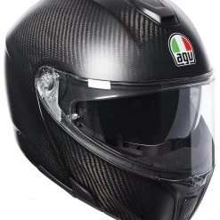 AGV Helmets AGV Sportmodular Carbon Solid Helmet -Helmets Sale 2024 agv helmets agv sport modular matt scaled