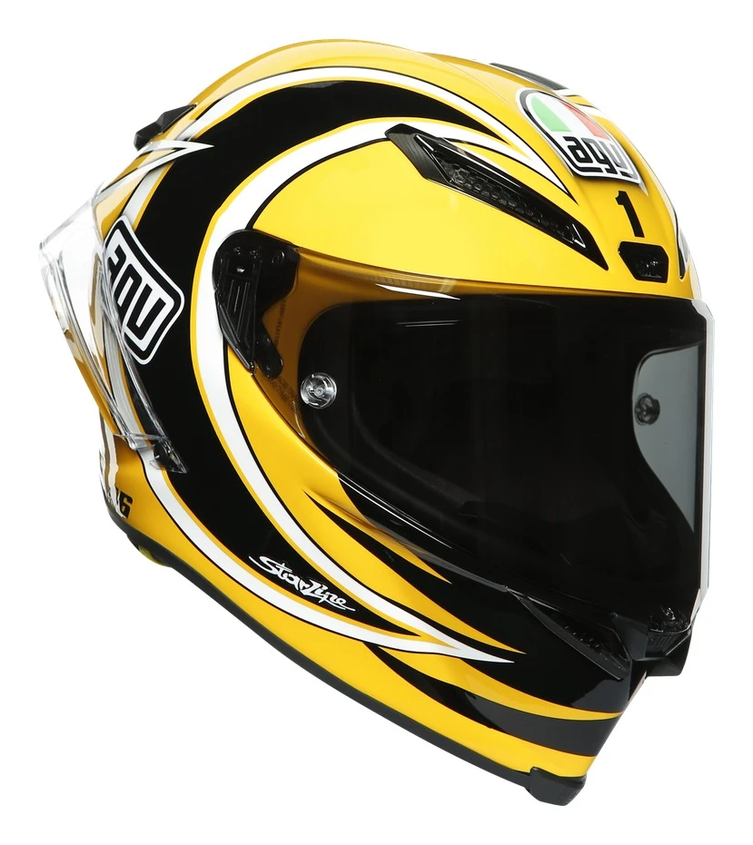 AGV Helmets AGV Pista GP RR Laguna Seca 2005 Helmet 1 AGV Helmets AGV Pista GP RR Laguna Seca 2005 Helmet