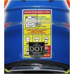 AGV Helmets AGV Pista GP RR Winter Test 2005 Helmet -Helmets Sale 2024 agv pista gprr winter test2005 helmet blue white orange 2