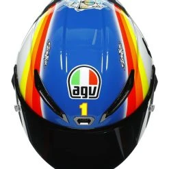 AGV Helmets AGV Pista GP RR Winter Test 2005 Helmet -Helmets Sale 2024 agv pista gprr winter test2005 helmet blue white orange 5
