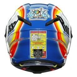 AGV Helmets AGV Pista GP RR Winter Test 2005 Helmet -Helmets Sale 2024 agv pista gprr winter test2005 helmet blue white orange 6