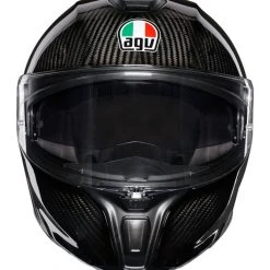 AGV Helmets AGV Sportmodular Carbon Solid Helmet -Helmets Sale 2024 agv sportmodular carbon solid helmet black 2