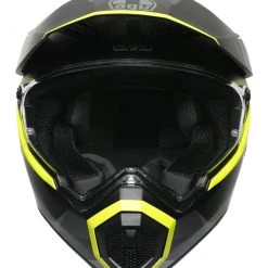 AGV Helmets Helmet Closeouts AGV AX9 Siberia Helmet -Helmets Sale 2024 agvax9 siberia helmet black yellow 3