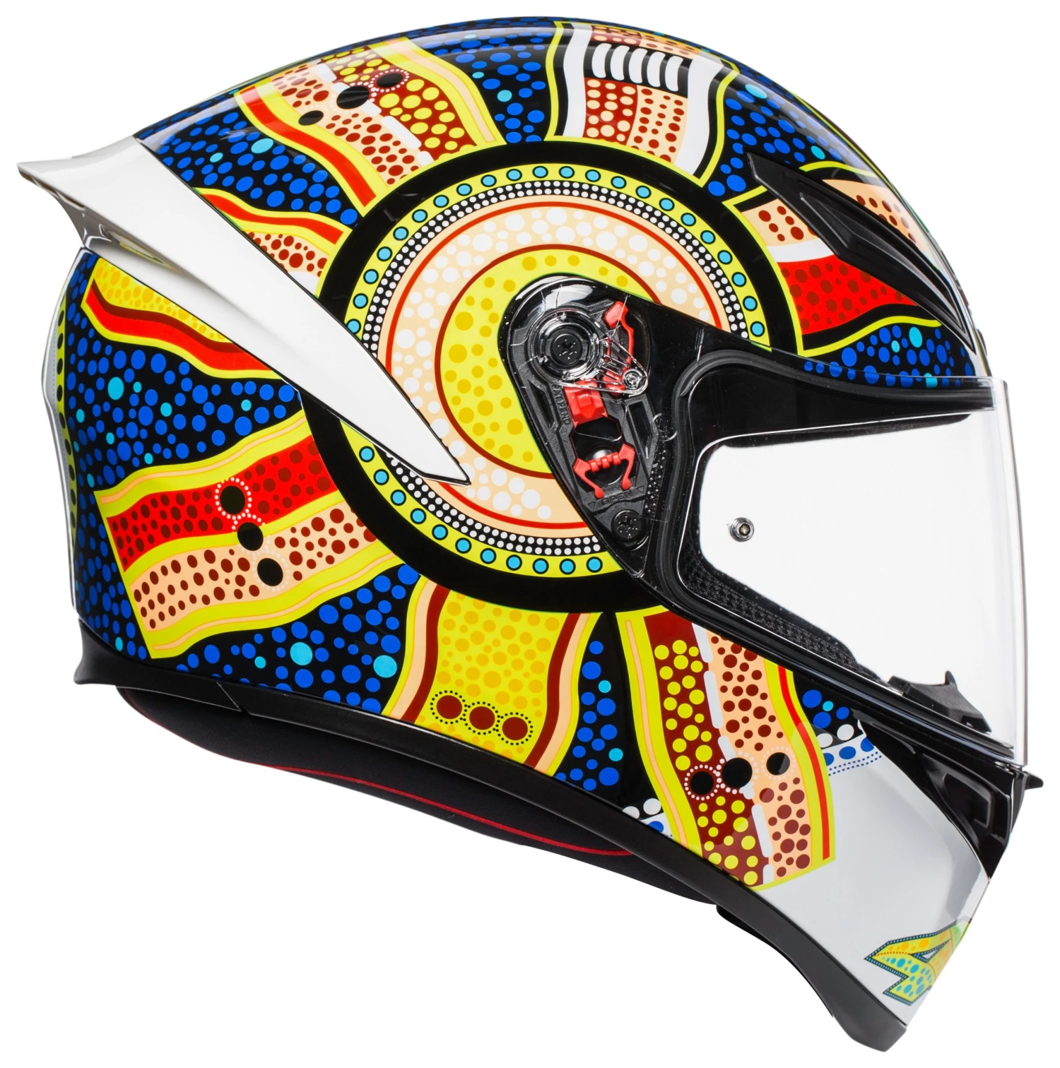 AGV Helmets Full Face AGV K1 Dreamtime Helmet 2 AGV Helmets Full Face AGV K1 Dreamtime Helmet - Image 2