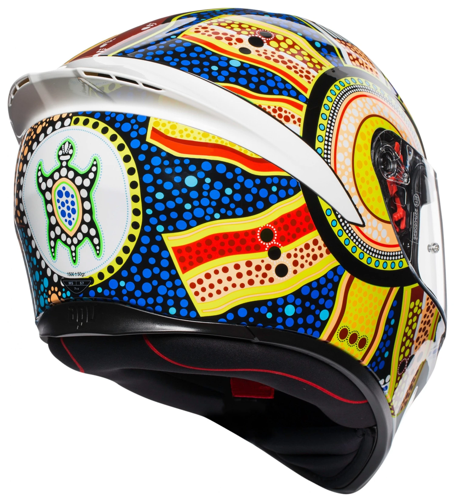AGV Helmets Full Face AGV K1 Dreamtime Helmet 5 AGV Helmets Full Face AGV K1 Dreamtime Helmet - Image 5