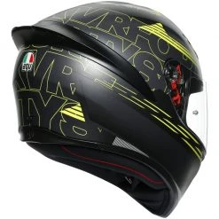 AGV Helmets AGV K1 Track 46 Helmet -Helmets Sale 2024 agvk1 track46 helmet black yellow 3