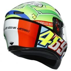 AGV Helmets AGV K3 SV Mugello 2017 Helmet -Helmets Sale 2024 agvk3 sv mugello2017 helmet black green blue 3