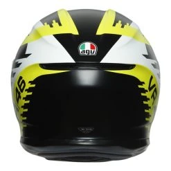 AGV Helmets AGV K6 Rapid 46 Helmet -Helmets Sale 2024 agvk6 rapid helmet black white yellow 3