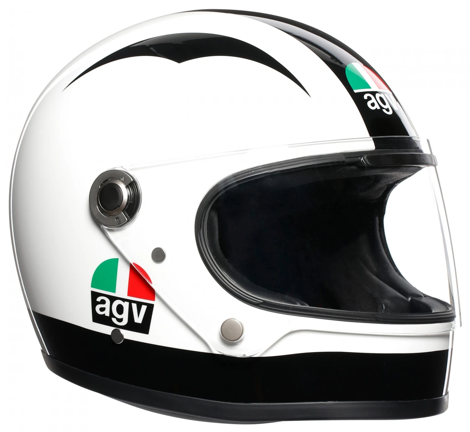 AGV Helmets Helmet Closeouts AGV X3000 Nieto Tribute Helmet White/Black / MS [Open Box]