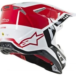 Alpinestars Supertech M8 Triple Helmet -Helmets Sale 2024 alpinestars helmet m8 rd wt glos red white 1