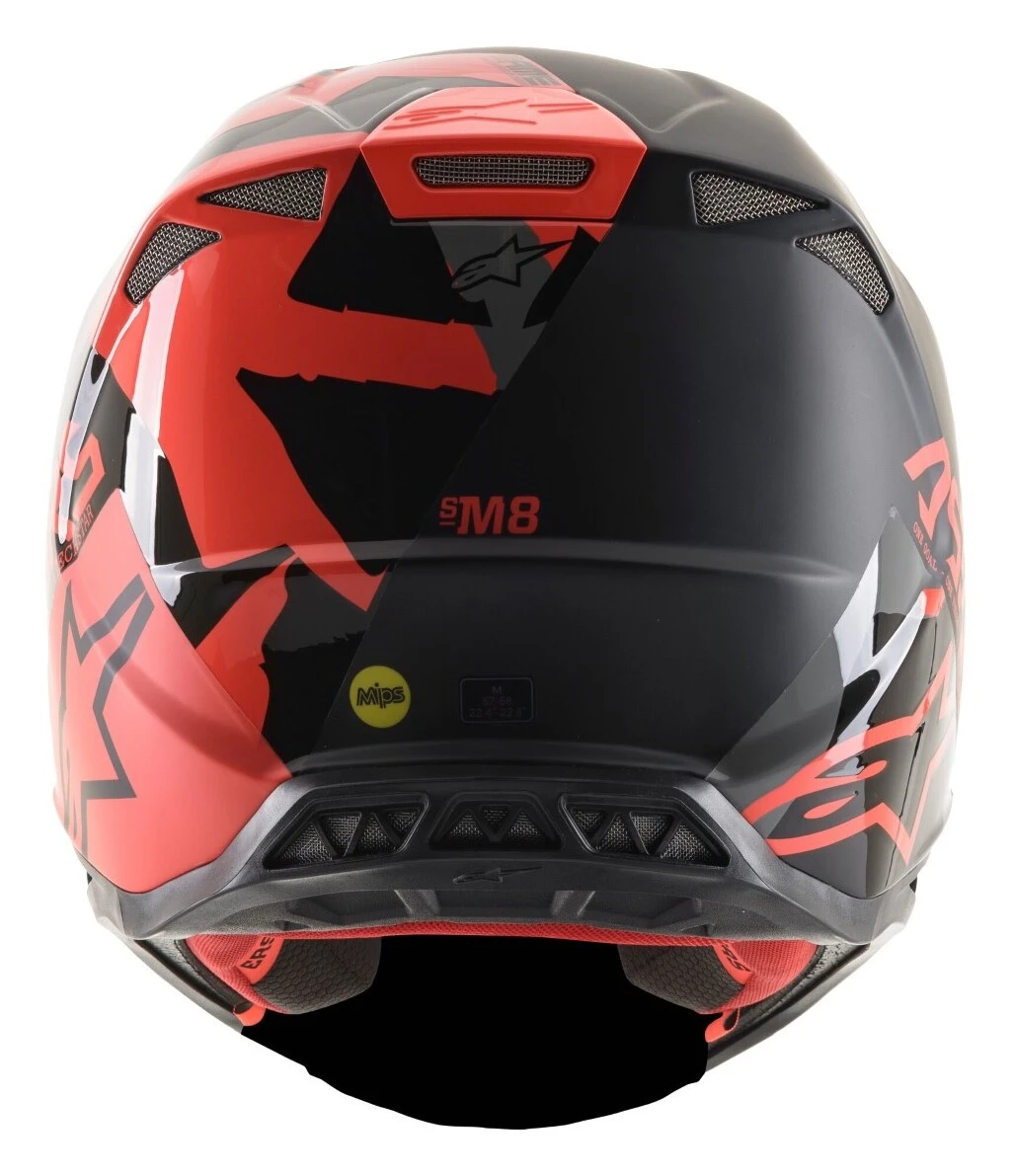 Alpinestars Supertech M8 Echo Helmet 17 Alpinestars Supertech M8 Echo Helmet - Image 17