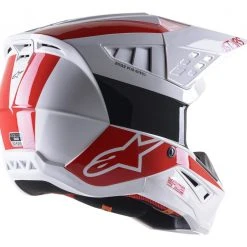 Alpinestars SM5 Bond Helmet -Helmets Sale 2024 alpinestars sm5 bond helmet white red 1