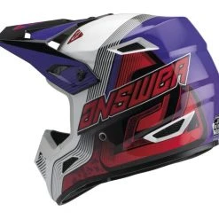 Answer AR1 Vendetta Helmet 19 Answer AR1 Vendetta Helmet -Helmets Sale 2024 answer ar1 vendetta helmet red white purple 3