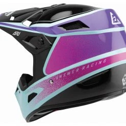 Answer Youth AR1 Vivid Helmet -Helmets Sale 2024 answer youth ar1 vivid helmet purple rhodamine red seafoam 2