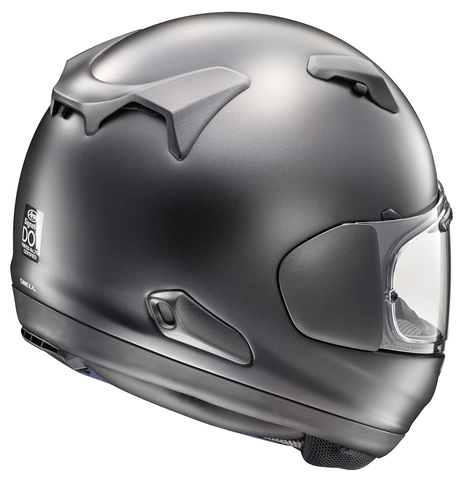 Arai Helmets Arai Signet-X Helmet Frost Black / MD [Open Box] - Image 3