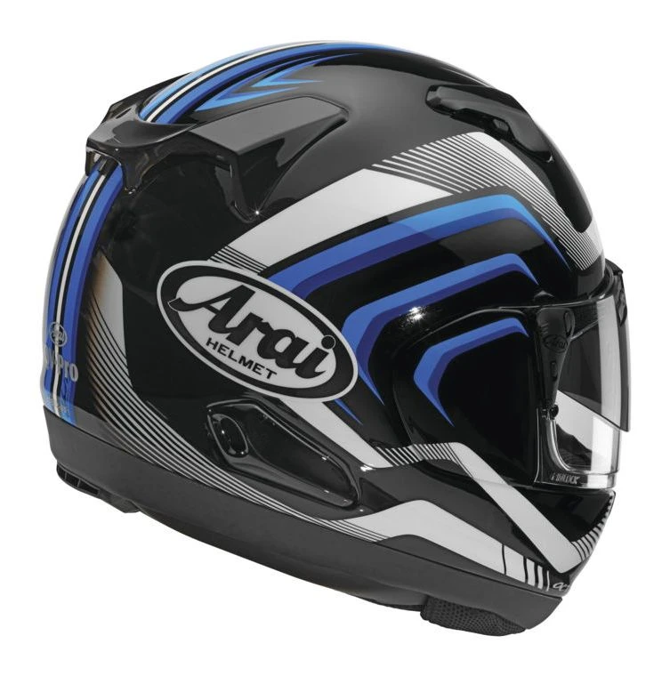 Arai Helmets Helmet Closeouts Arai Signet-X Shockwave Helmet (XS) 4 Arai Helmets Helmet Closeouts Arai Signet-X Shockwave Helmet (XS) - Image 4
