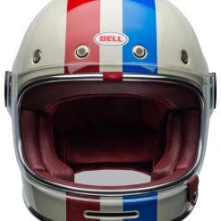 Bell Helmets Bell Bullitt Command Helmet -Helmets Sale 2024 bell bullitt command helmet vintage white oxblood blue 5