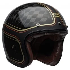 Bell Helmets Bell Custom 500 Carbon RSD Checkmate Helmet -Helmets Sale 2024 bell custom500 carbon rsd checkmate helmet black gold 2