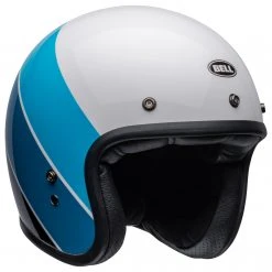 Bell Helmets Bell Custom 500 Riff Helmet -Helmets Sale 2024 bell custom500 riff helmet white blue 2