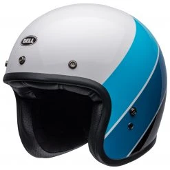 Bell Helmets Bell Custom 500 Riff Helmet -Helmets Sale 2024 bell custom500 riff helmet white blue