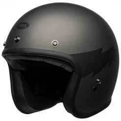Bell Helmets Open Face & 3/4 Bell Custom 500 Thunderclap Helmet -Helmets Sale 2024 bell custom500 thunderclap helmet gray black 3