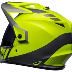 Bell Helmets Bell MX-9 Adventure MIPS Dash Helmet -Helmets Sale 2024 bell helmets mx9 adv mi dash hi viz yellow grey 6