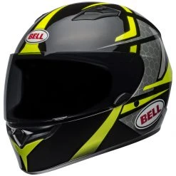 Bell Helmets Full Face Bell Qualifier Flare Helmet -Helmets Sale 2024 bell helmets qualifier flare helmet black hi viz yellow