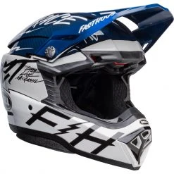 Bell Helmets Bell Moto-10 Spherical Fasthouse Helmet -Helmets Sale 2024 bell moto10 spherical fasthouse helmet navy grey 2