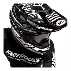 Bell Helmets Bell Moto-10 Spherical Fasthouse SE Helmet -Helmets Sale 2024 bell moto10 spherical fasthouse se helmet black 3