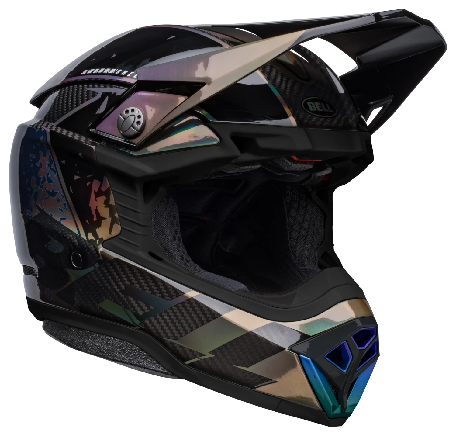 Bell Helmets Bell Moto-10 Spherical Mirage Helmet 4 Bell Helmets Bell Moto-10 Spherical Mirage Helmet - Image 4