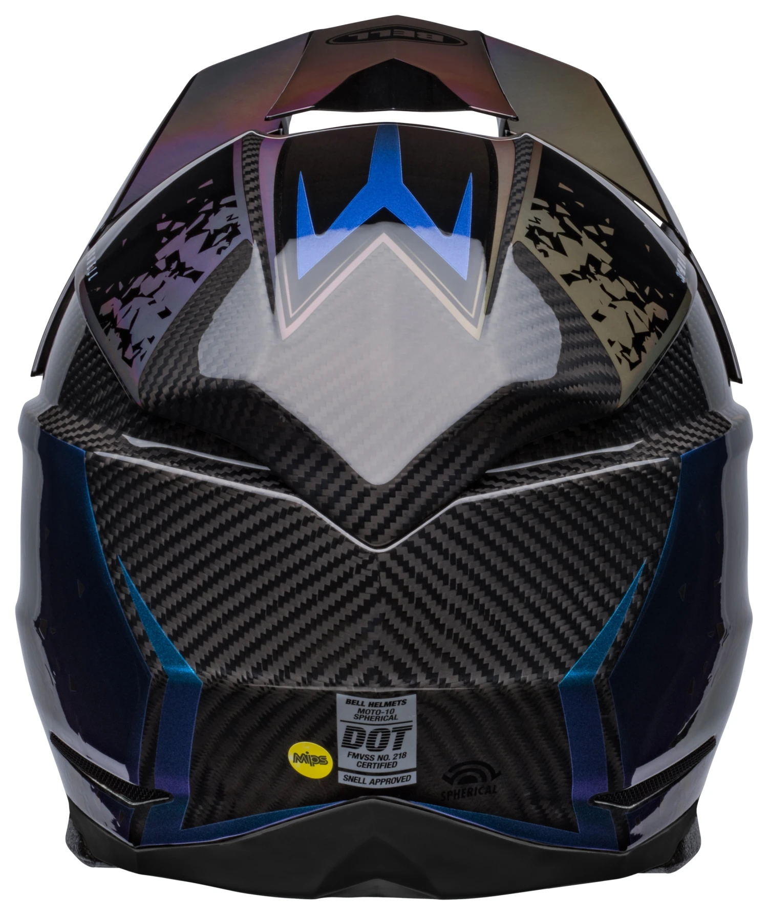 Bell Helmets Bell Moto-10 Spherical Mirage Helmet 5 Bell Helmets Bell Moto-10 Spherical Mirage Helmet - Image 5