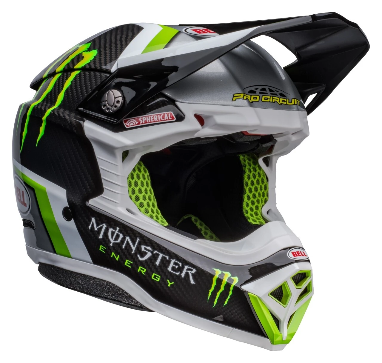 Bell Helmets Bell Moto-10 Spherical Pro Circuit Helmet 3 Bell Helmets Bell Moto-10 Spherical Pro Circuit Helmet - Image 3