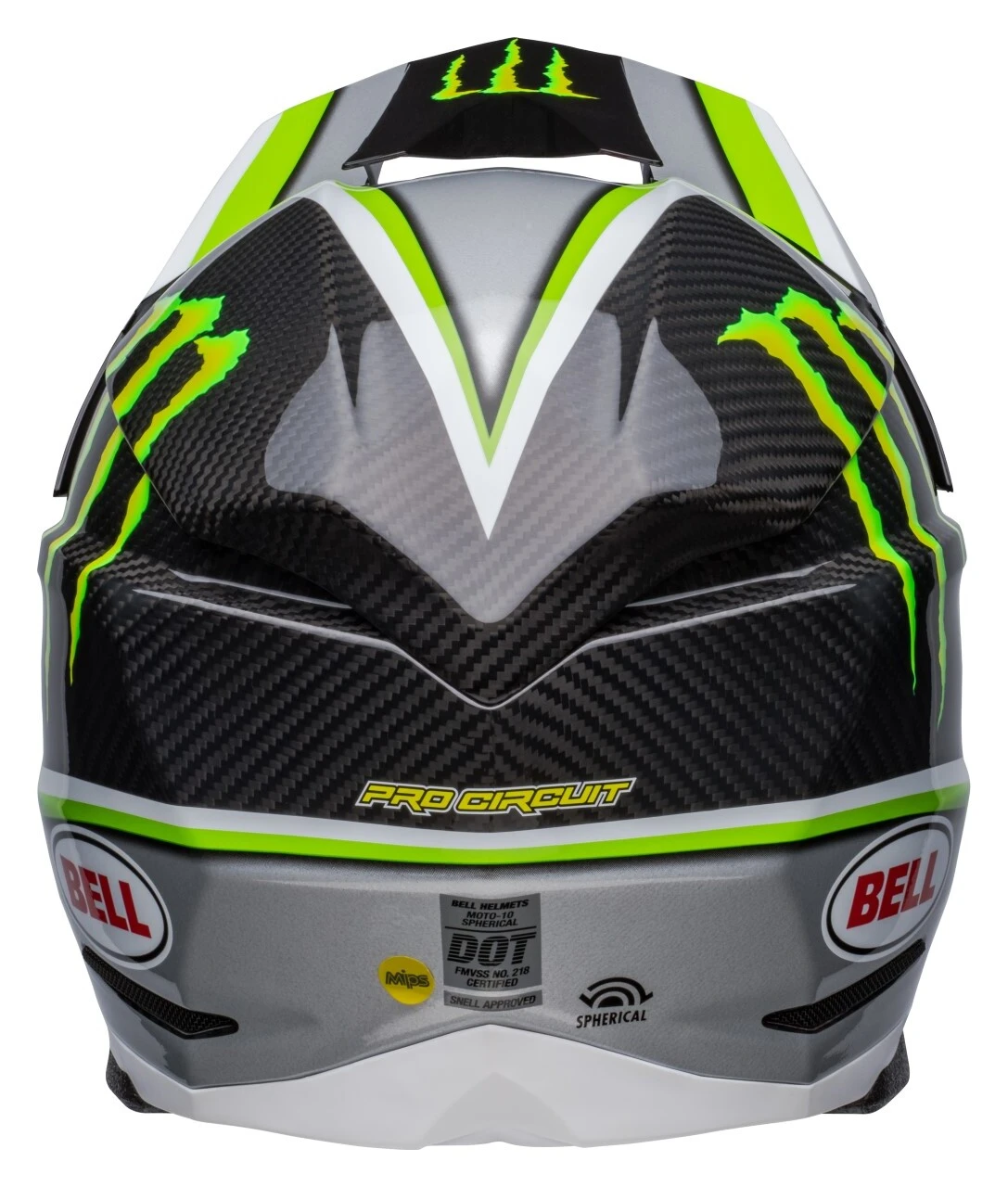 Bell Helmets Bell Moto-10 Spherical Pro Circuit Helmet 6 Bell Helmets Bell Moto-10 Spherical Pro Circuit Helmet - Image 6