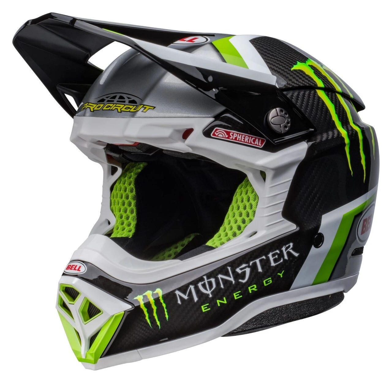 Bell Helmets Bell Moto-10 Spherical Pro Circuit Helmet 1 Bell Helmets Bell Moto-10 Spherical Pro Circuit Helmet