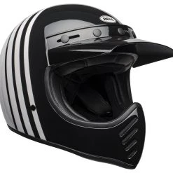 Bell Helmets Bell Moto-3 Reverb Helmet -Helmets Sale 2024 bell moto3 reverb helmet white black 2