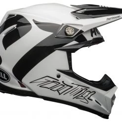 Bell Helmets Bell Moto-9 Flex Fasthouse Newhall Helmet -Helmets Sale 2024 bell moto9 flex fast house newhall helmet white black 2