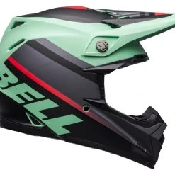 Bell Helmets Bell Moto-9 MIPS Prophecy Helmet -Helmets Sale 2024 bell moto9 mips prophecy helmet matte green black 3