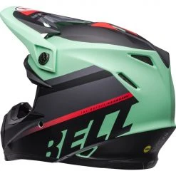 Bell Helmets Bell Moto-9 MIPS Prophecy Helmet -Helmets Sale 2024 bell moto9 mips prophecy helmet matte green black 6