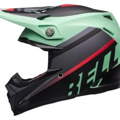 Bell Helmets Bell Moto-9 MIPS Prophecy Helmet -Helmets Sale 2024 bell moto9 mips prophecy helmet matte green black 7