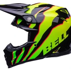Bell Helmets Bell Moto-9S Flex Claw Helmet -Helmets Sale 2024 bell moto9 s flex claw helmet black green 7